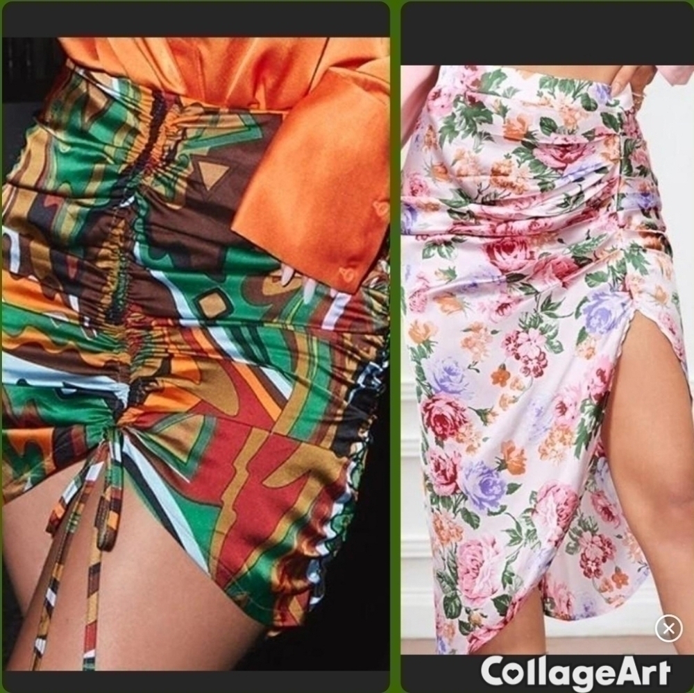Bundle Skirts size XSmall Rouched Mini date night girls night Y2K Sexy Flirty